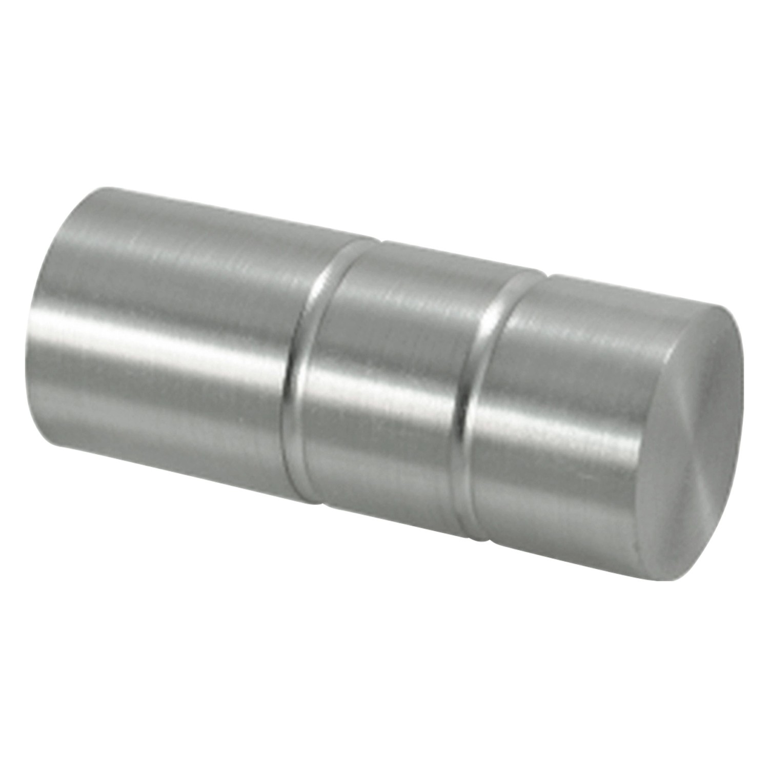 Gardinia Koncovka Windsor válec vzhled ušlechtilé oceli, 2 ks