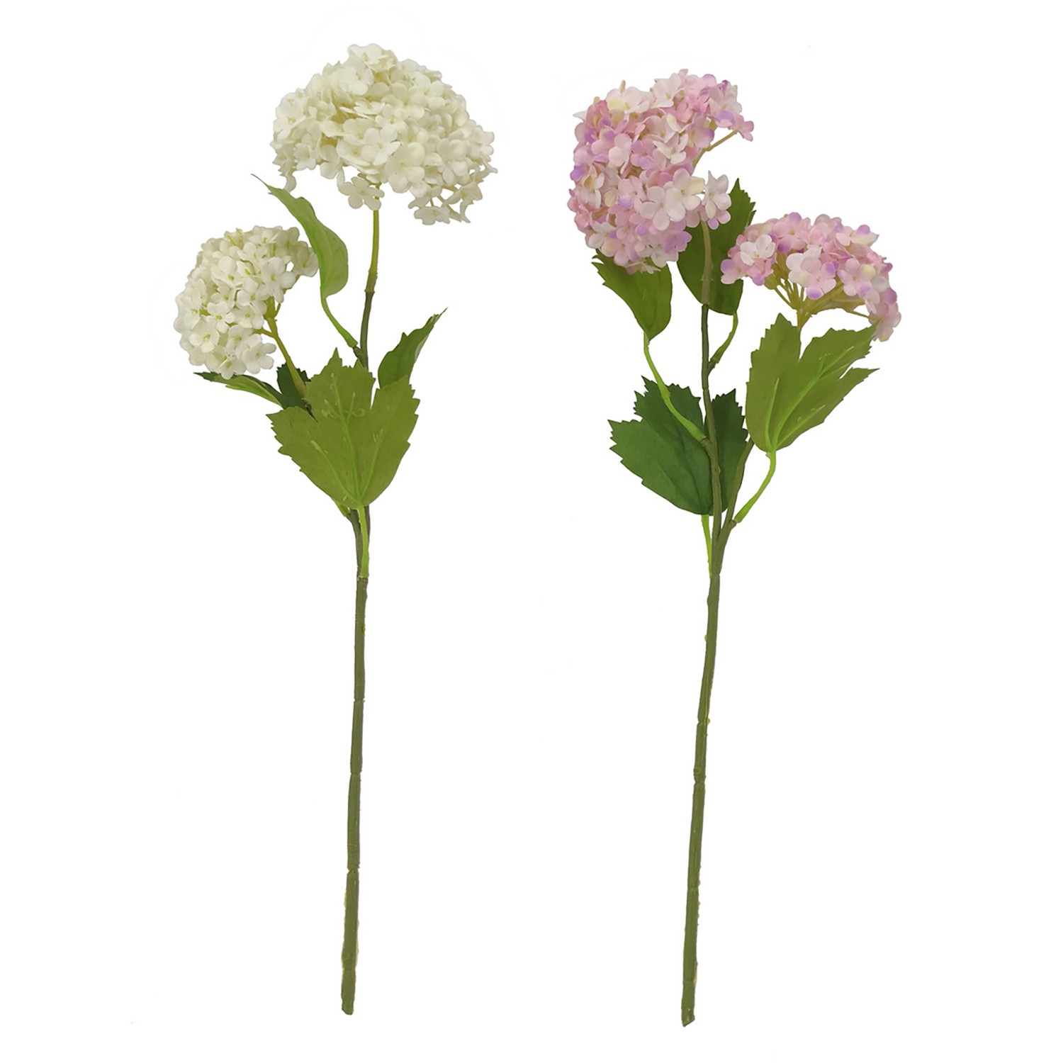 Boltze Umělá rostlina větvička hortenzie různé druhy 35 x 7 x 13,5 cm, 1 ks