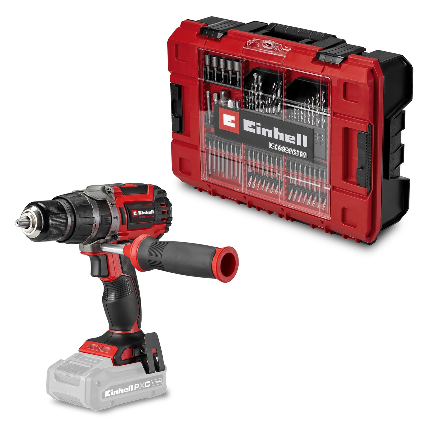 Einhell Power X-Change Aku příklepová vrtačka TP-CD 18/70 Li-i BL v E-Case