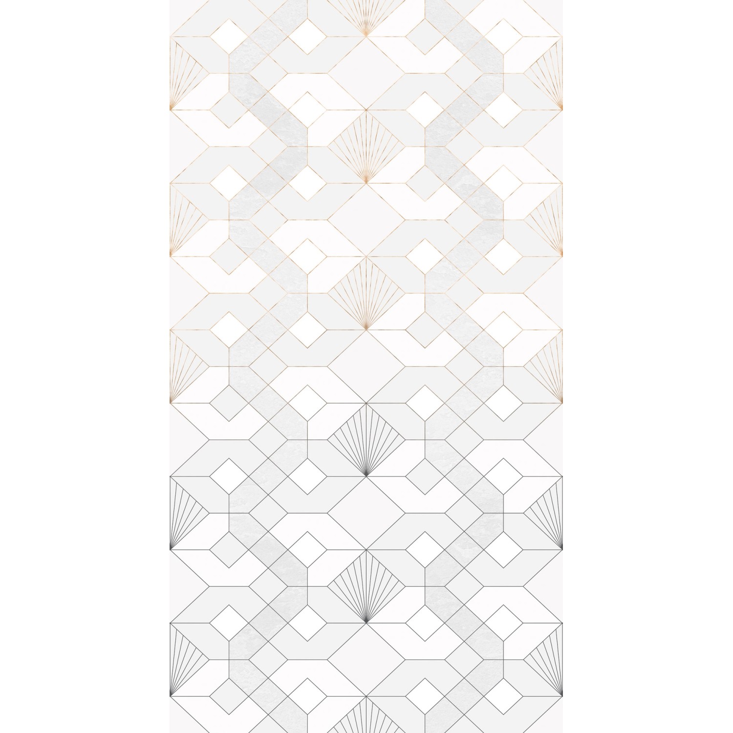 Komar Vliesová fototapeta Coquilles Blanches 150 x 280 cm