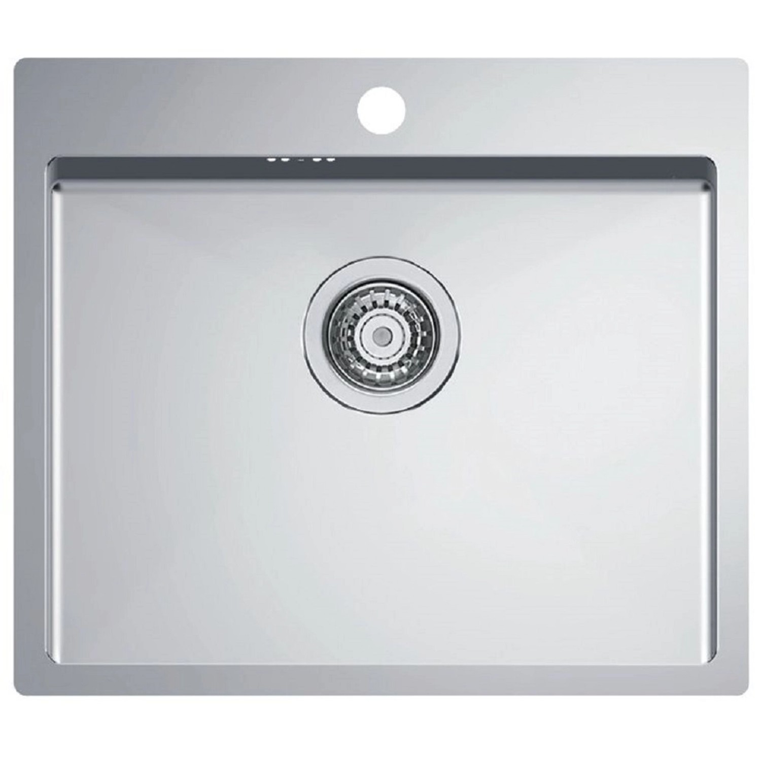 Alveus Nerezový dřez Quarto 10, 55 x 48 cm