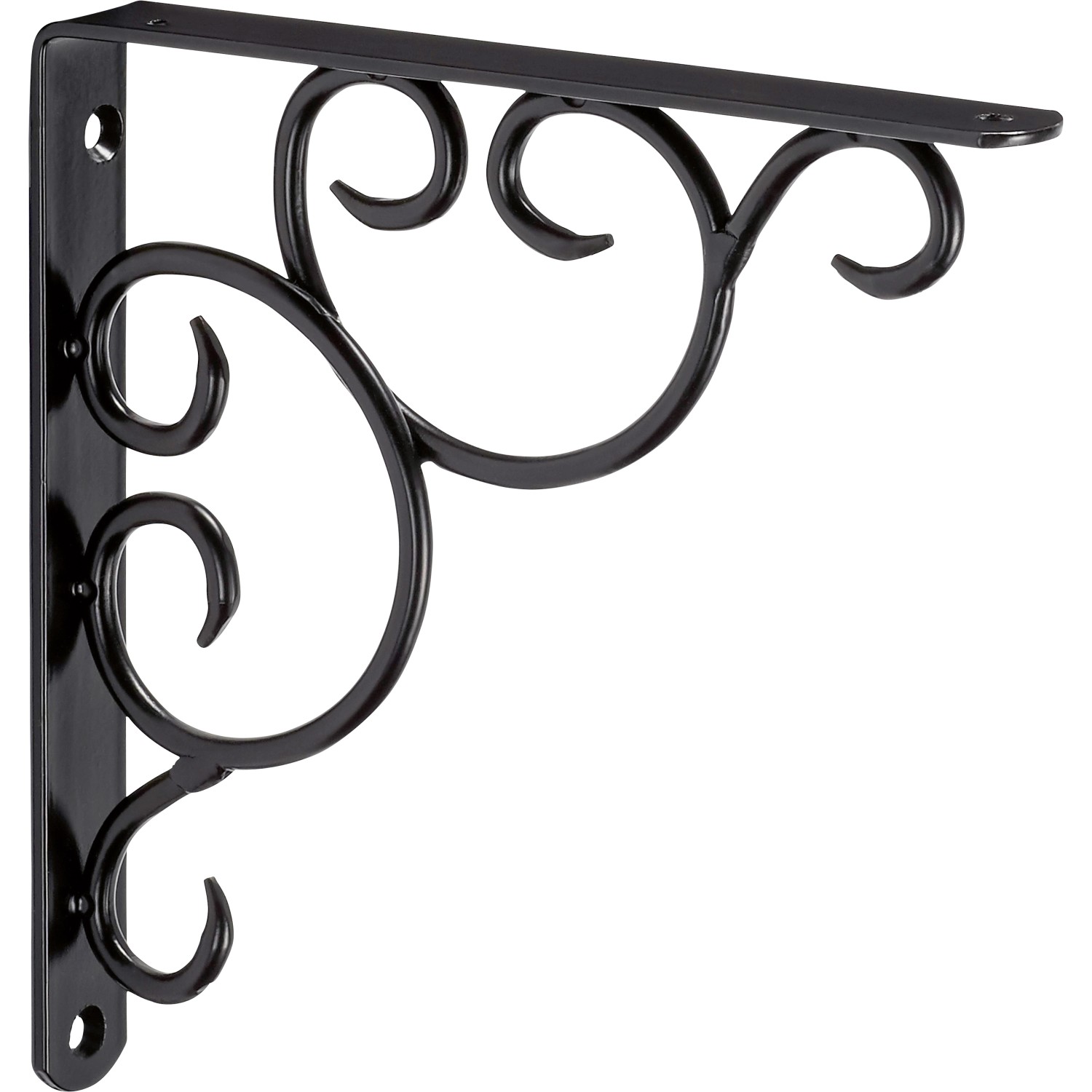 Konzola Curly černá, 190 x 190 mm