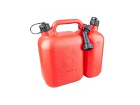 Automax Plastový dvoukomorový kanystr červený, 5 l + 2,5 l