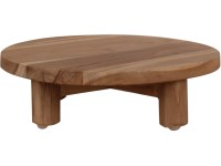 Podesta z teakového dřeva přírodní 30 x 8 cm