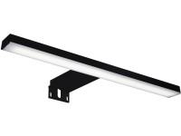 Maximus Zrcadlové LED svítidlo Esther, 6W, IP44, 4000K, černá, 28 cm