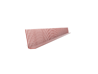 Corotop Ventilační ochranná mřížka Corokap, měděná hnědá, 55 mm x 1 m