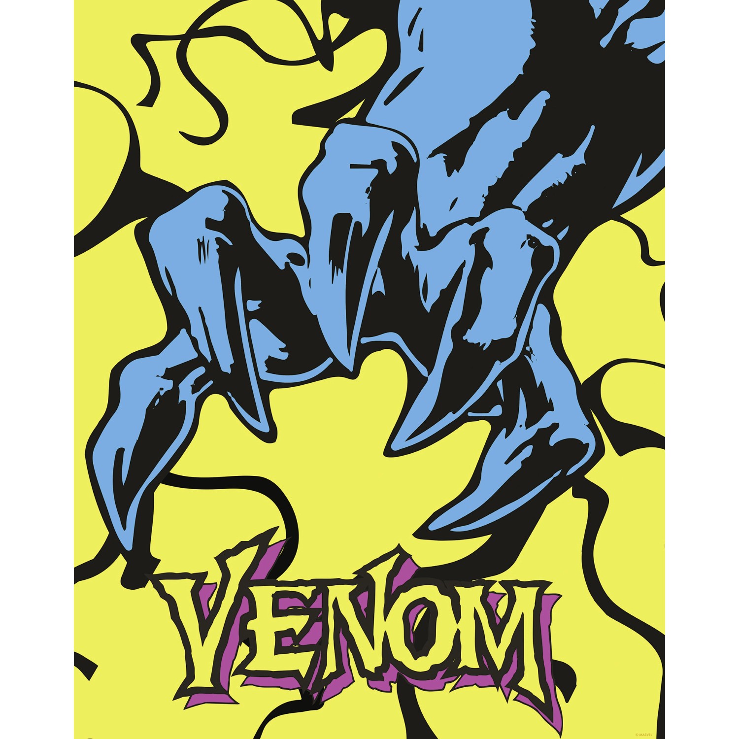 Komar Plakát Marvel Venom Colourful Claw 40 x 50 cm
