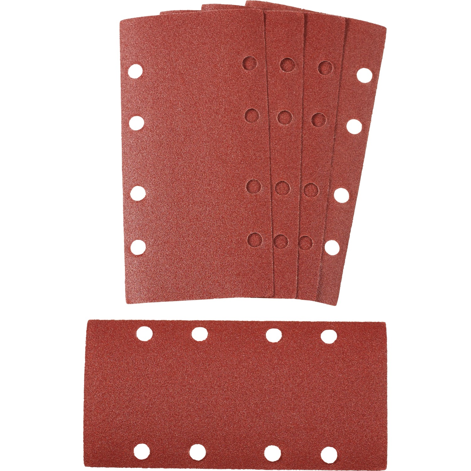 LUX Brusný papír Classic K120 děrovaný, 5 ks, 93 x 185 mm