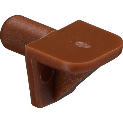 Hettich Policový nosník 5 mm, hnědý plast