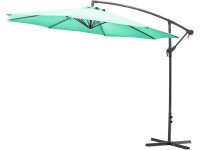 Gartenfreude Závěsný slunečník, pastelově zelená, pr. 300 cm