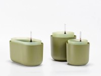 Plastia Samozavlažovací truhlík Tolita zelená pr. 16,6 cm