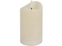 Koopman LED svíčka, slonová kost, pr. 7,5 x 12,5 cm