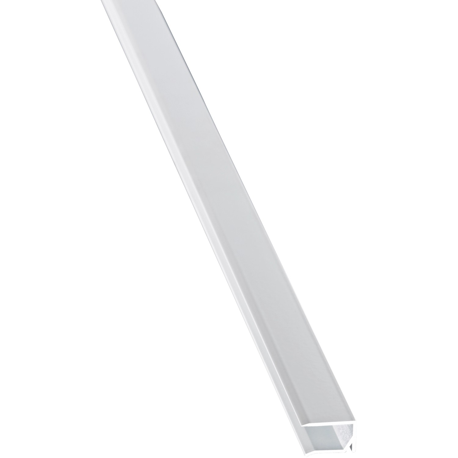 Gutta Hliníkový U-profil s okapničkou 10 mm x 1050 mm bílý