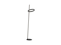 Just Light Stojací LED lampa Ritus, 21W, 2200lm, černá, 159,5 cm