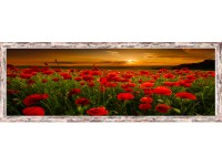 Bondecor Obraz, MDF rám, Příroda 30 x 90 cm