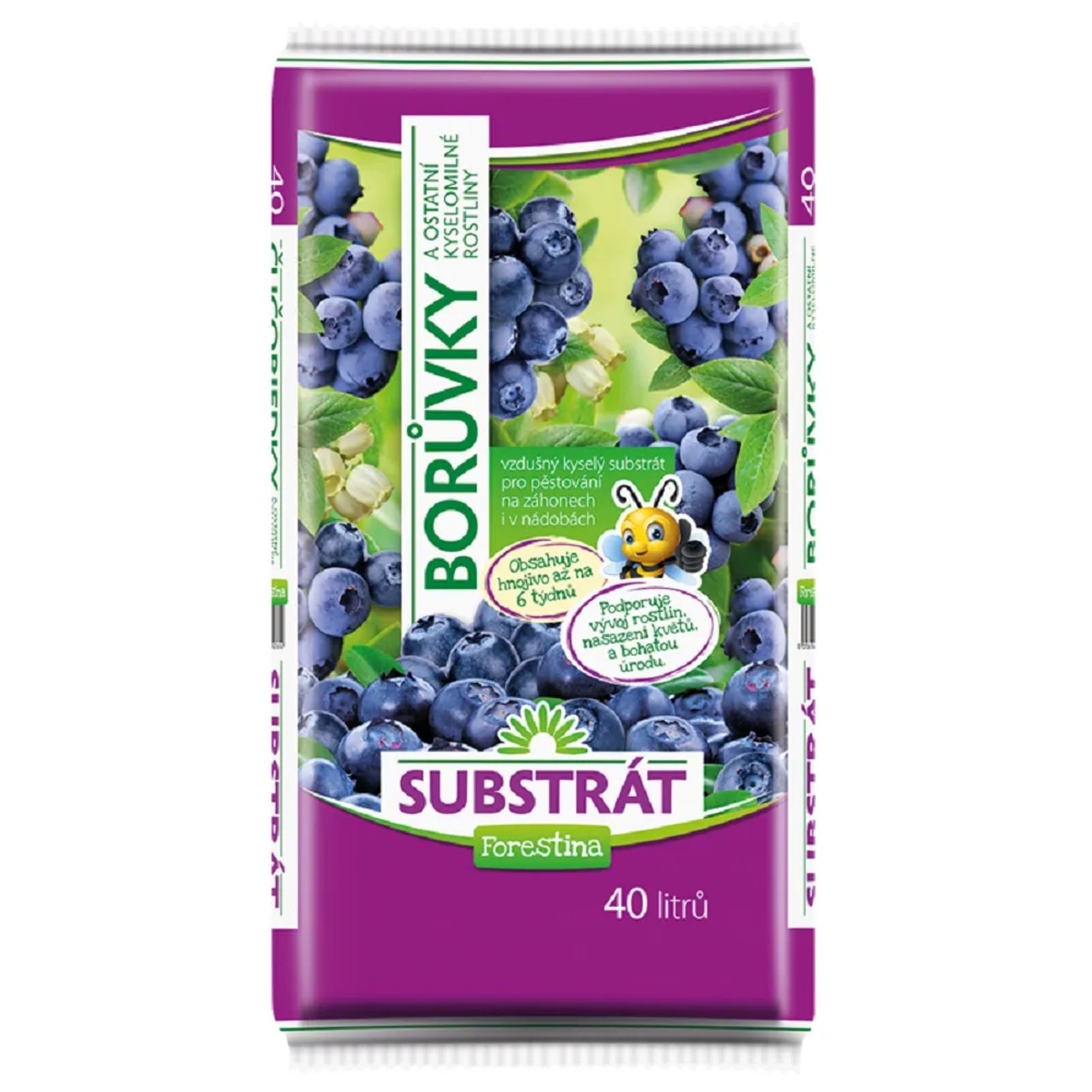 Substrát pro borůvky 40 l