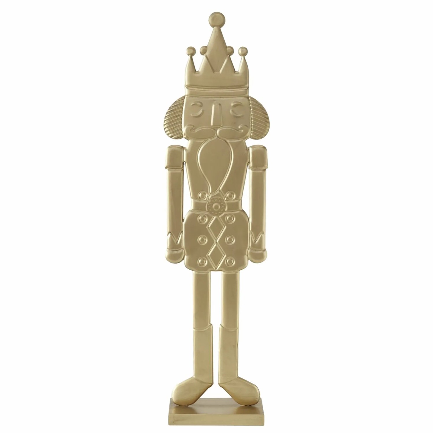 Boltze Figurka louskáčka Tomaso, zlatá, 106 cm