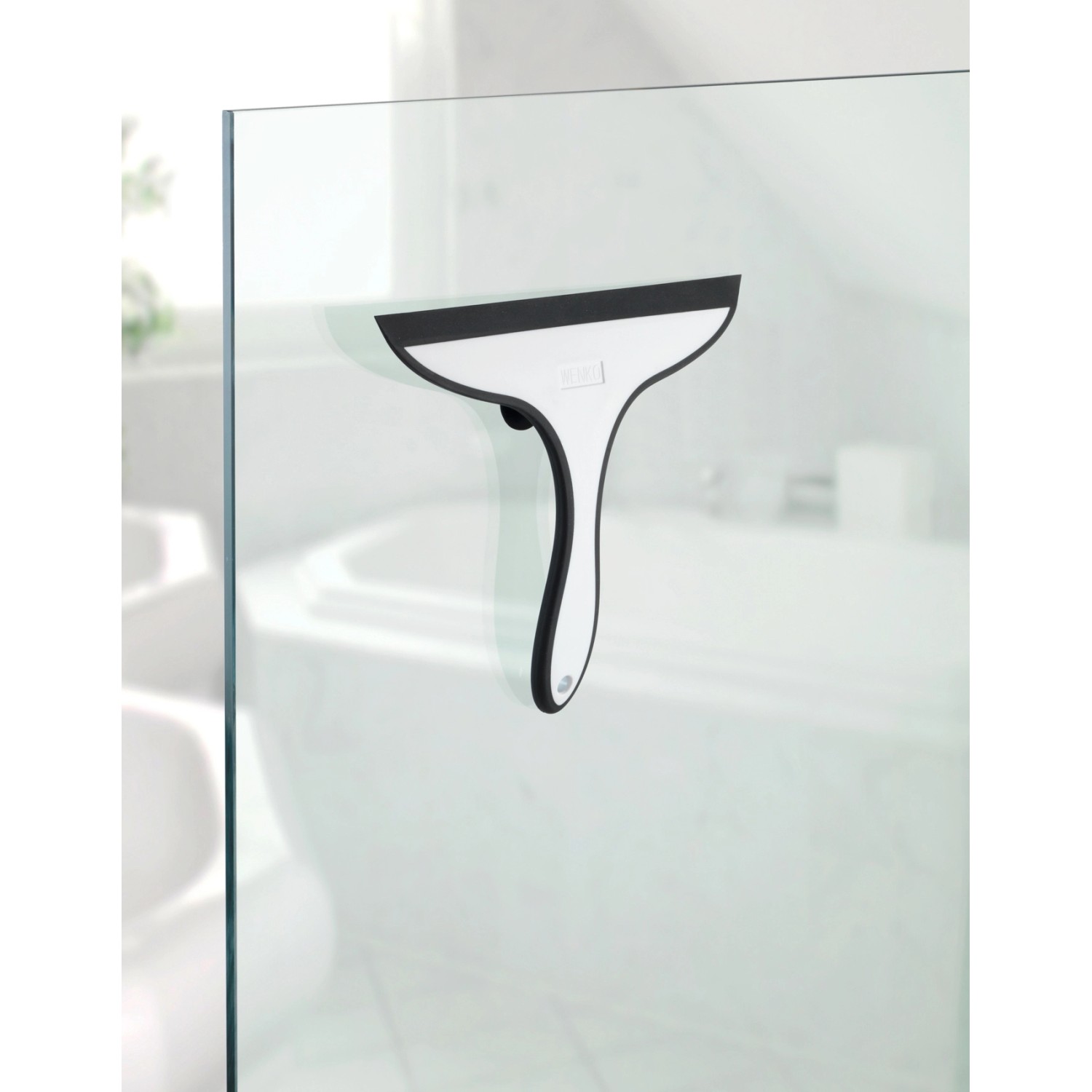 Wenko Koupelnová stěrka Ibos, plast, 25 x 20 x 2,5 cm