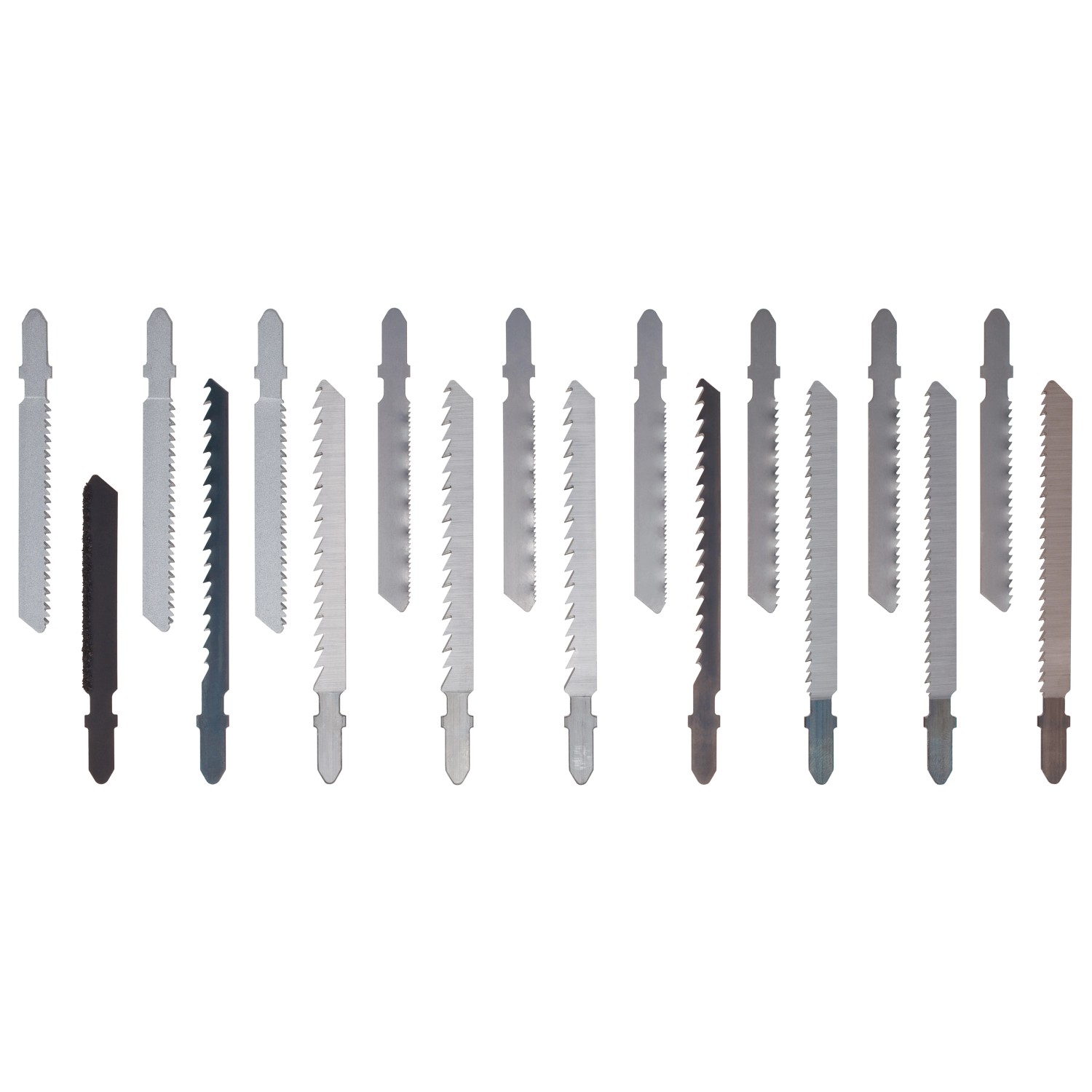 LUX Sada listů přímočaré pily upínání T 18dílná