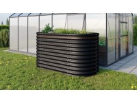 Vitavia Vyvýšený záhon Vita Basic 858 černá 85,8 x 82,1 x 162,1 cm