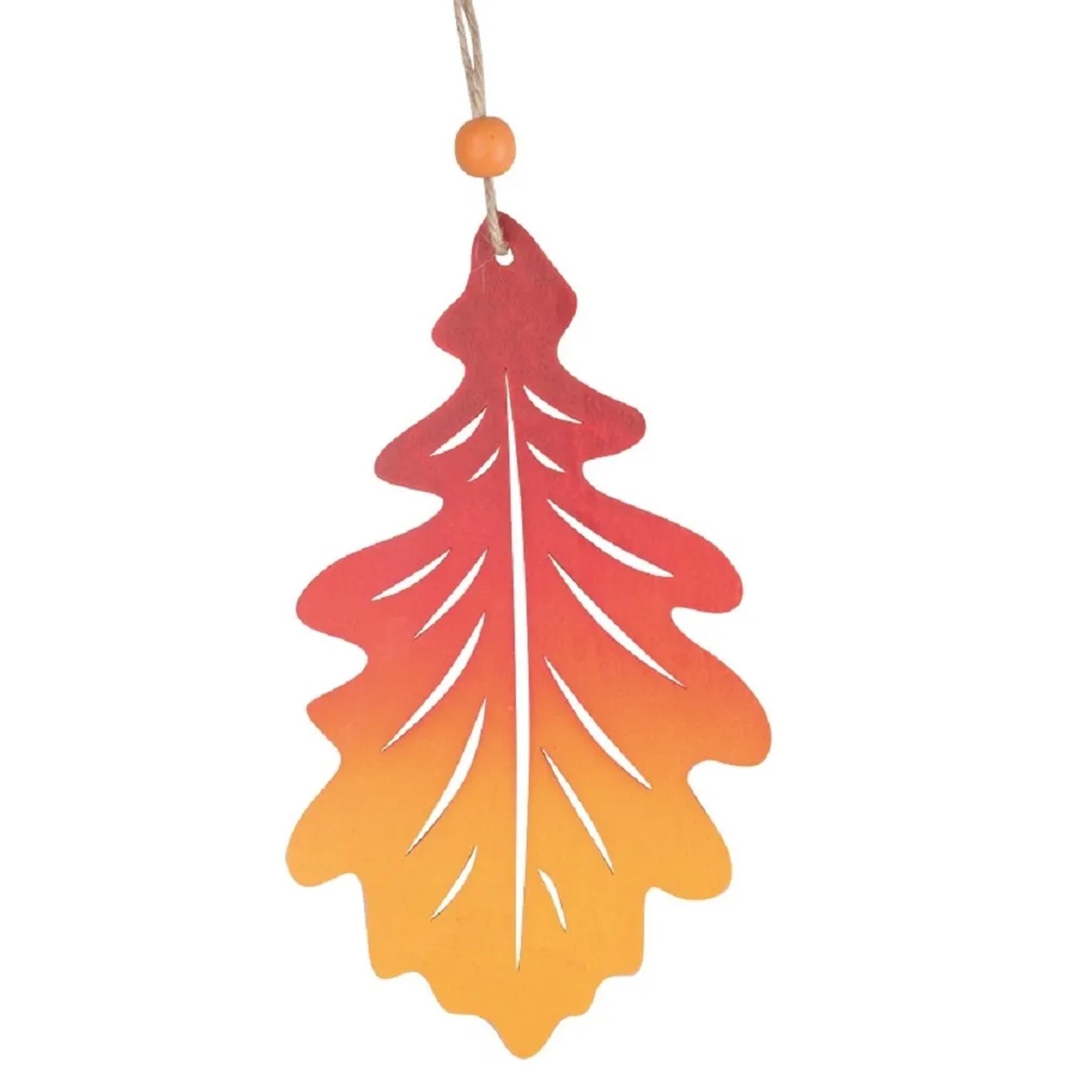 Anděl Přerov List dub dřevěný na zavěšení, 9 x 15,5 cm