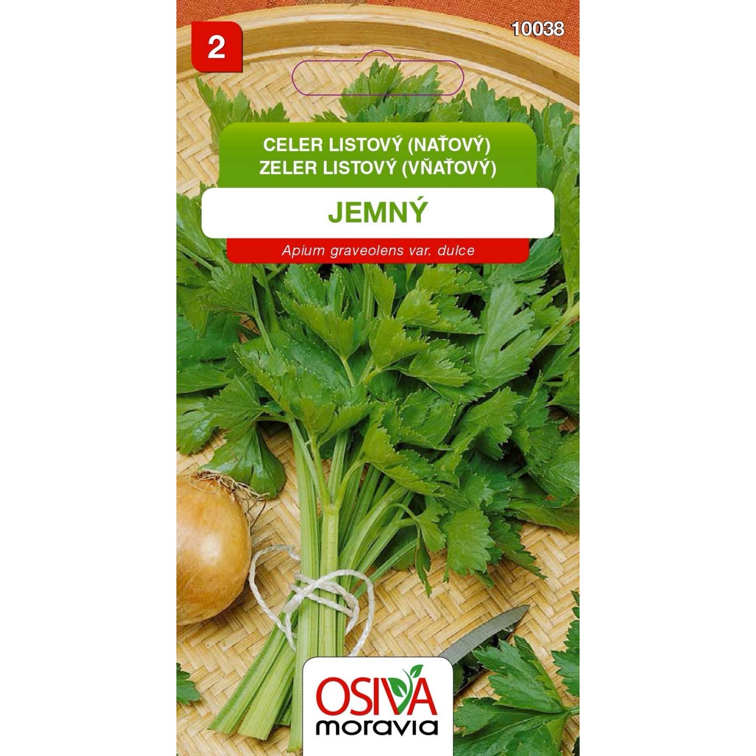 Semínka Celer listový naťový jemný (Apium graveolens var. dulce)