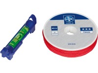 LUX-TOOLS Vodováha se zednickým provázkem Classic 40 mm x průměr 1 mm LUX-TOOLS Vodováha se zednickým provázkem Classic 40 mm x průměr 1 mm