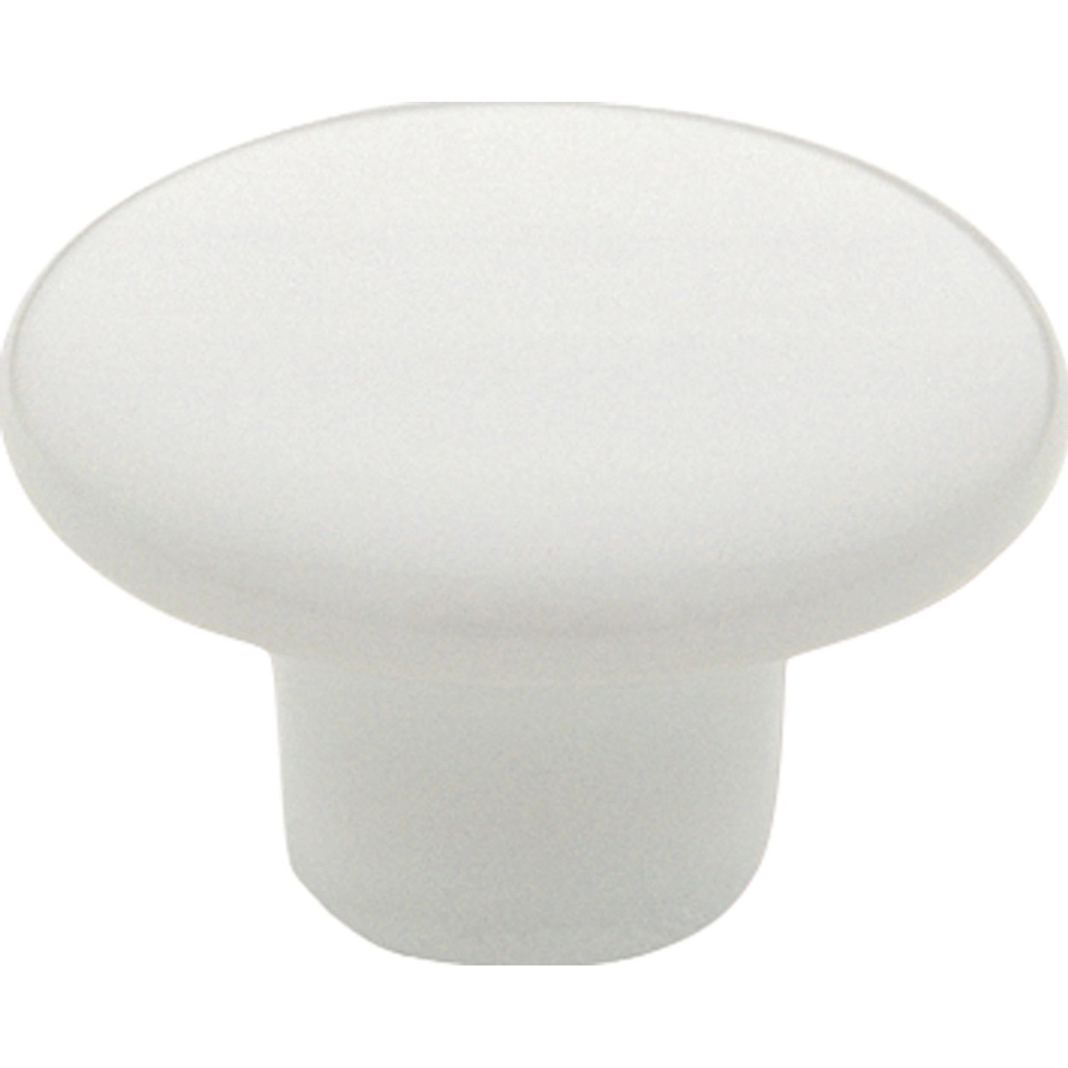 Knoflík SP1 porcelán bílý 38 mm x 18 mm x 26 mm