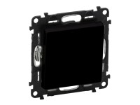 Legrand Spínač č. 1 Valena Life, 10 AX - 250 V, černá