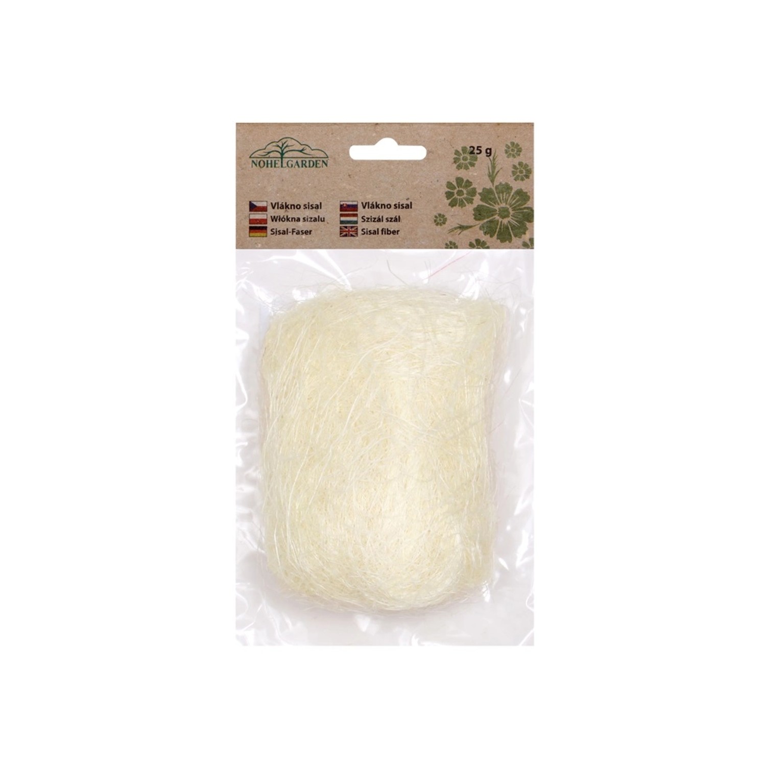 Nohel Garden Vlákno sisal, přírodní, 25 g