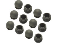 Krytky na nožičky pro balkonovou sestavu Destin 26,5 mm x průměr 25 mm, 12 ks