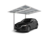 Ximax Alu přístřešek na auto Linea Typ 80 Standard zimní bílá 273 x 495 cm