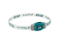 Dog Fantasy LED nabíjecí svítící obojek pro psy M 50 cm