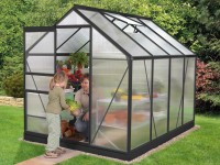 Vitavia Skleník Venus 5000 HKP 6 mm, černá, 195 x 257 cm, 5 m2