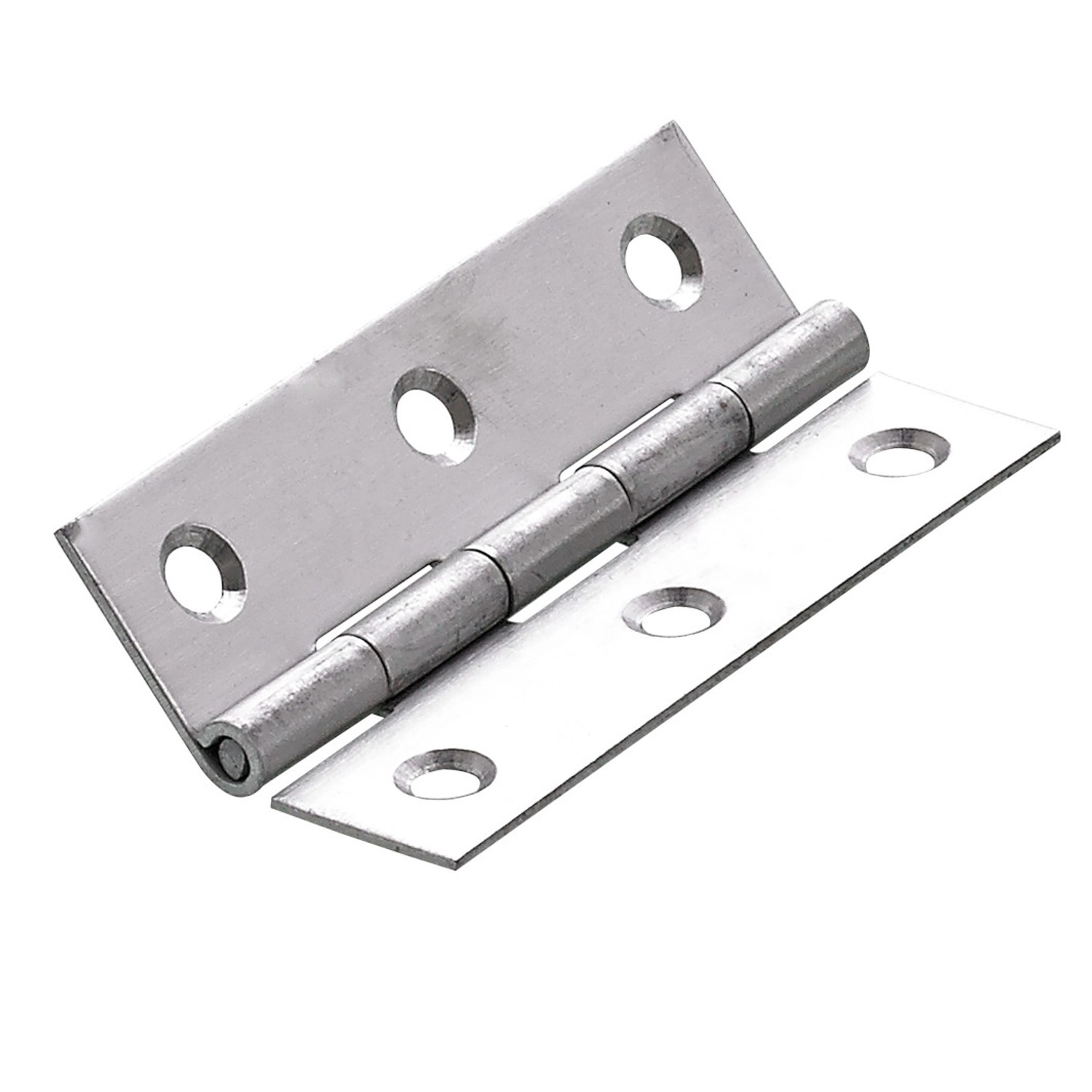 Hettich Nábytkový závěs slim, matný nerez, 80 x 45 x 1,4 mm