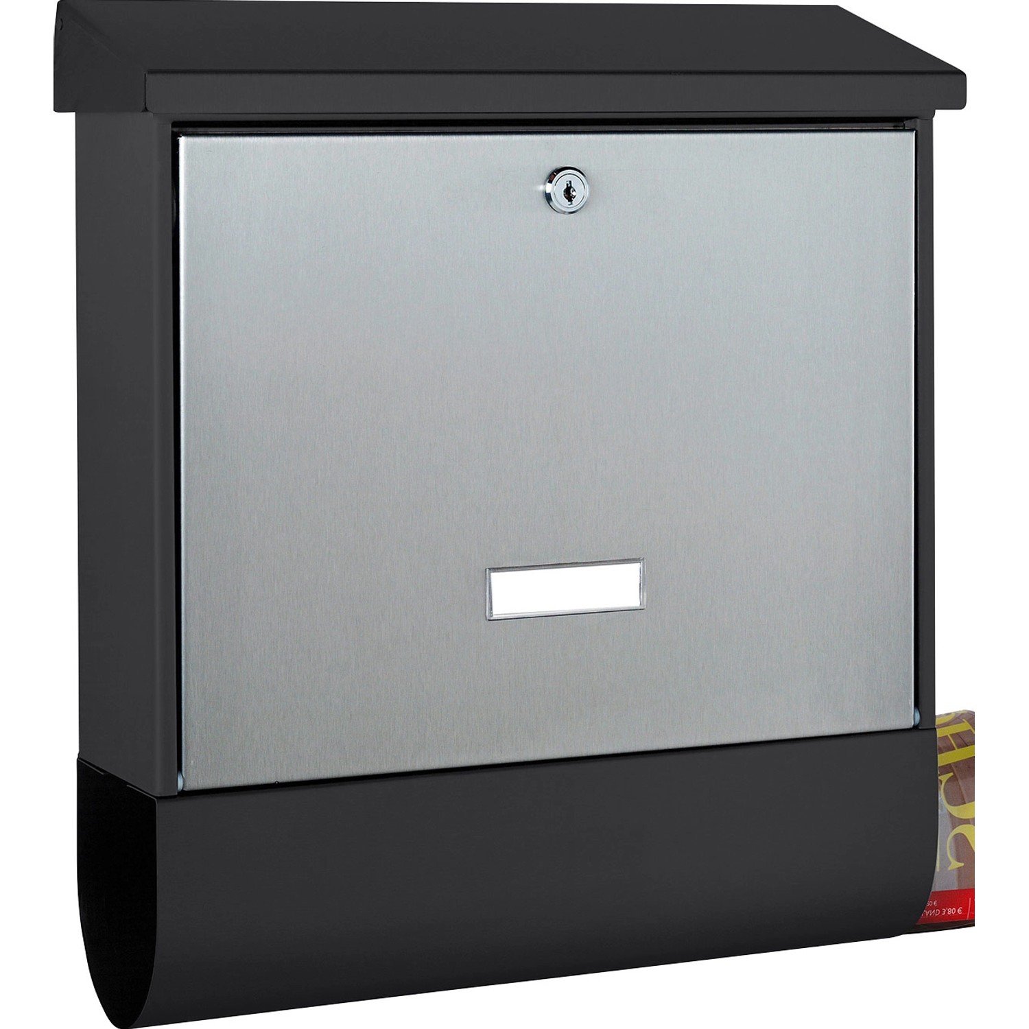 Burg Wächter Poštovní schránka Black & Steel sada London 68670 B+S