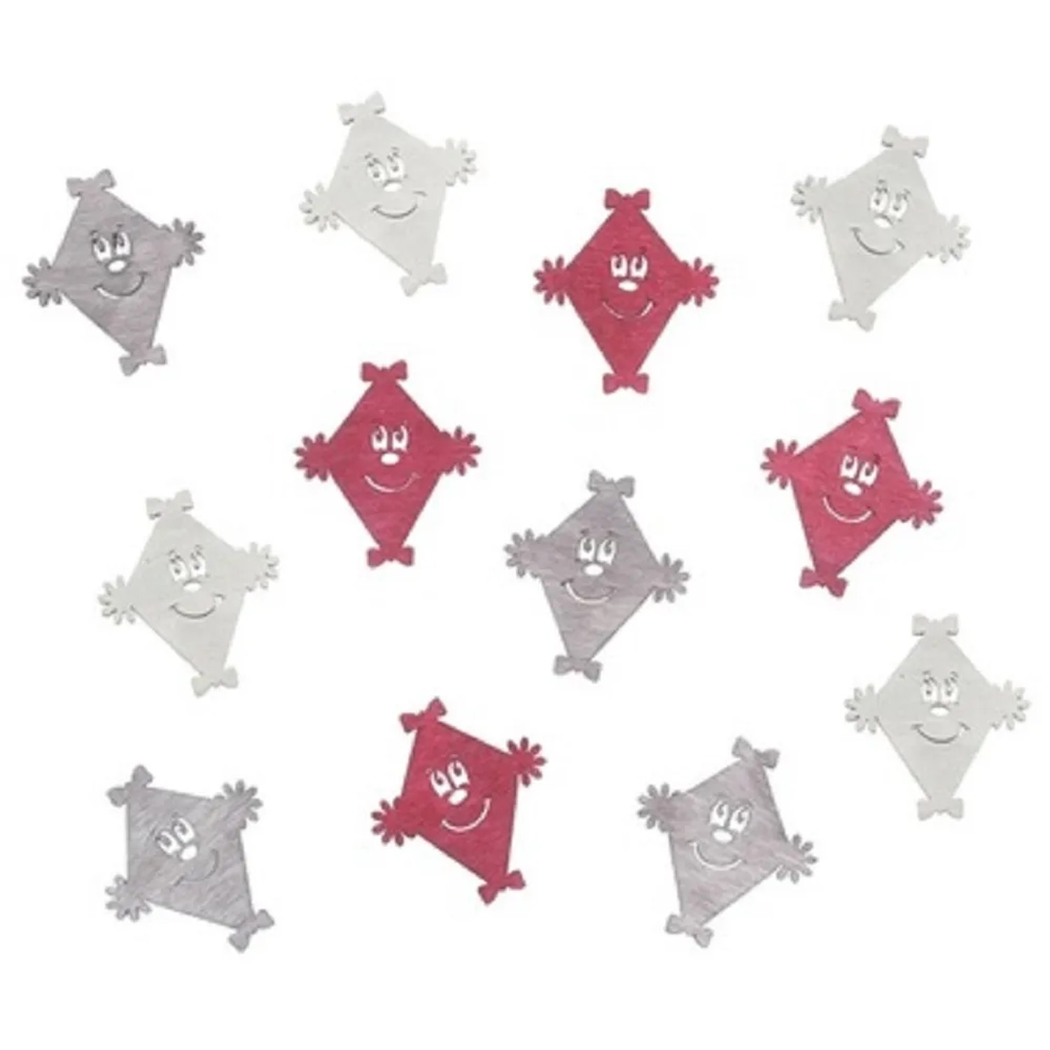 Anděl Přerov Dráček dřevěný, 12 ks, 4 cm