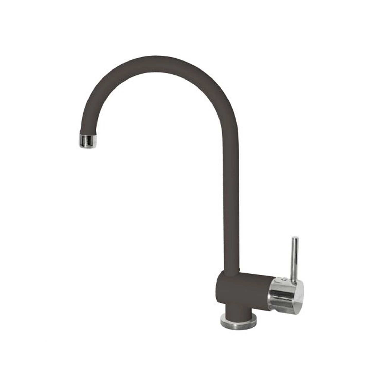 Alveus Stojánková páková dřezová baterie ARC 110 černá+chrom