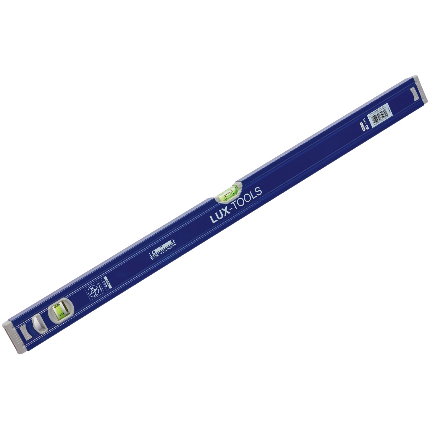 LUX-TOOLS Hliníková vodováha Classic 80 cm