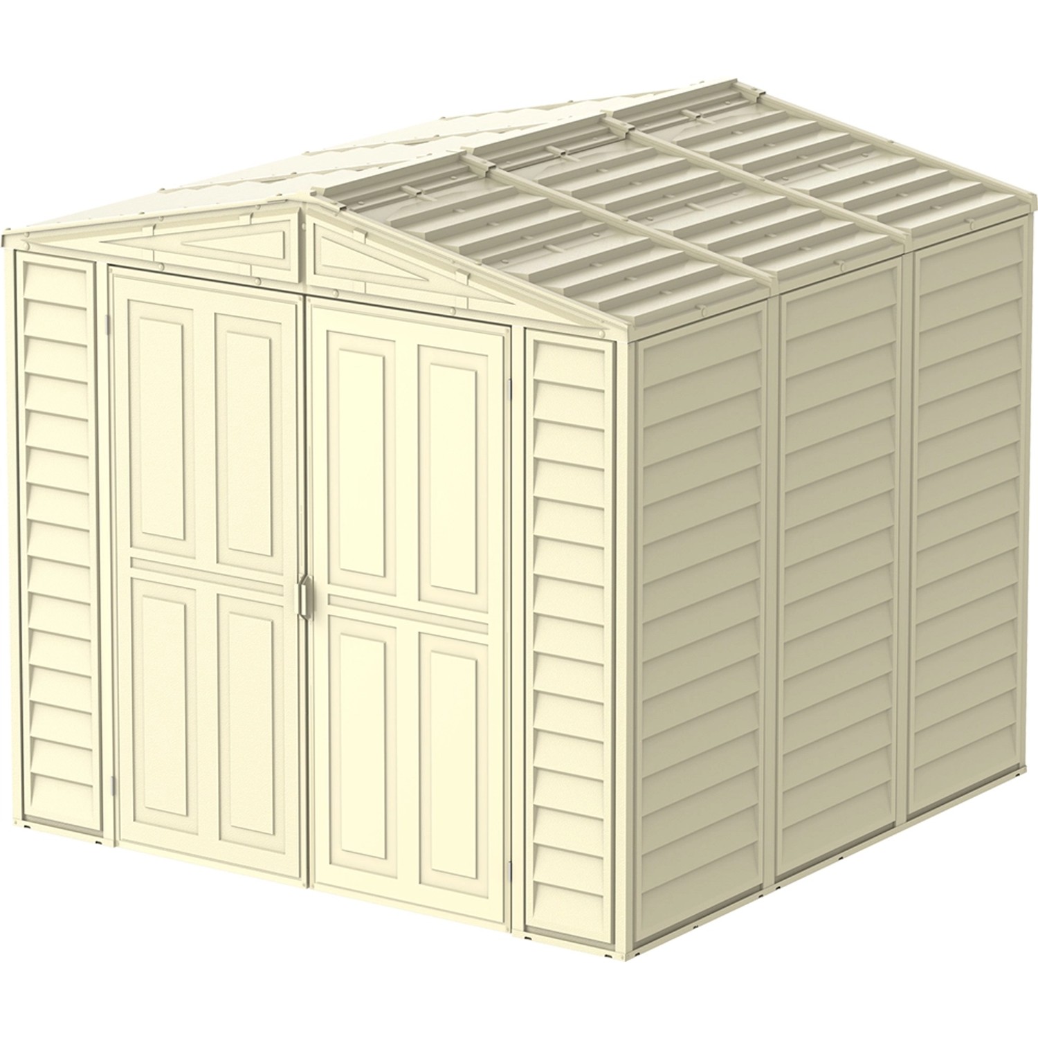 Duramax Plastový domek na nářadí DuraMate, béžová, 239,7 x 239,7 cm