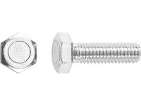 LUX-TOOLS Šroub se šestihrannou hlavou SW8 plný závit pozink M5 x 40 mm, 100 ks