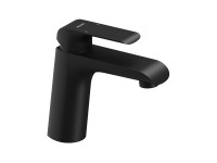 RAVAK Umyvadlová stojánková baterie Flat Black FL 014.20BL bez výpusti, 151 mm