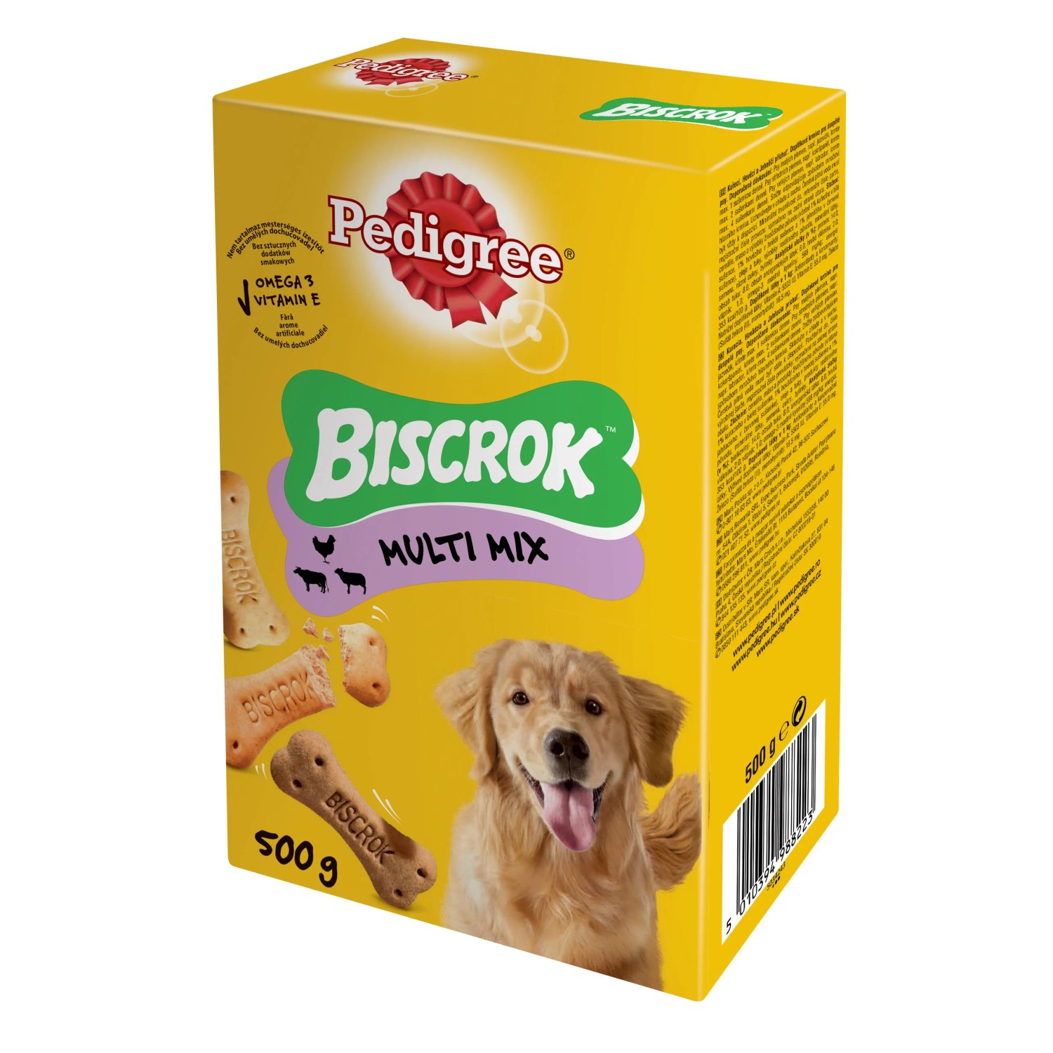 Levně Pedigree Pamlsek pro psy Biscrok Original 500 g