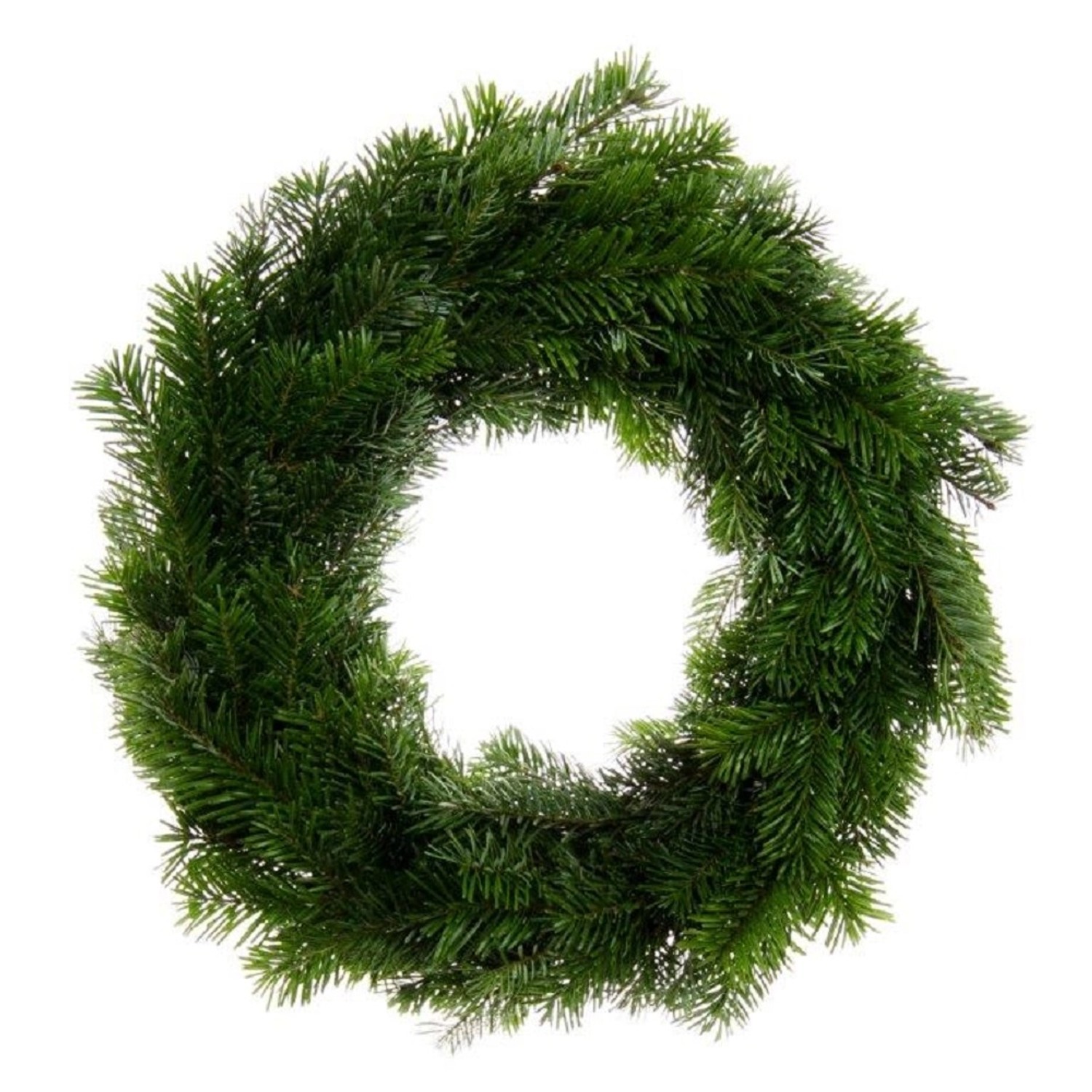 Věnec Nordmann poloviční nezdobený 27 cm