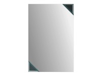 Kristall-Form Zrcadlo Charly, sklo na skle, 60 x 40 cm