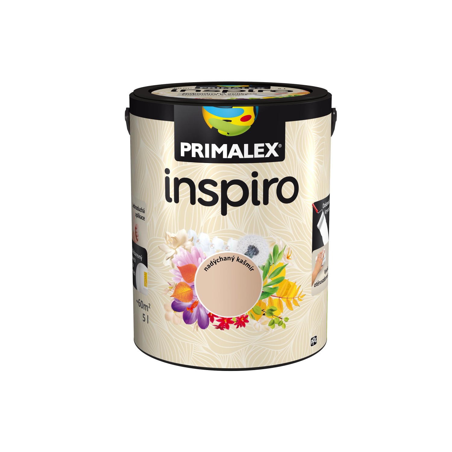 Primalex Barevný vnitřní malířský nátěr Inspiro nadýchaný kašmír 5 l