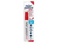 ALTECO Popisovač Paint Marker Slim, červený