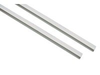 Gardinia Boční profil EasyFix k roletám bílý 150 x 2 x 1,5 cm
