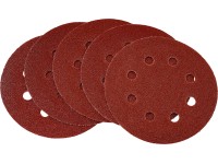 LUX-TOOLS Brusná podložka pro excentrické brusky K40 děrovaná, 5 ks, pr. 115 mm LUX-TOOLS Brusná podložka pro excentrické brusky K40 děrovaná, 5 ks, pr. 115 mm