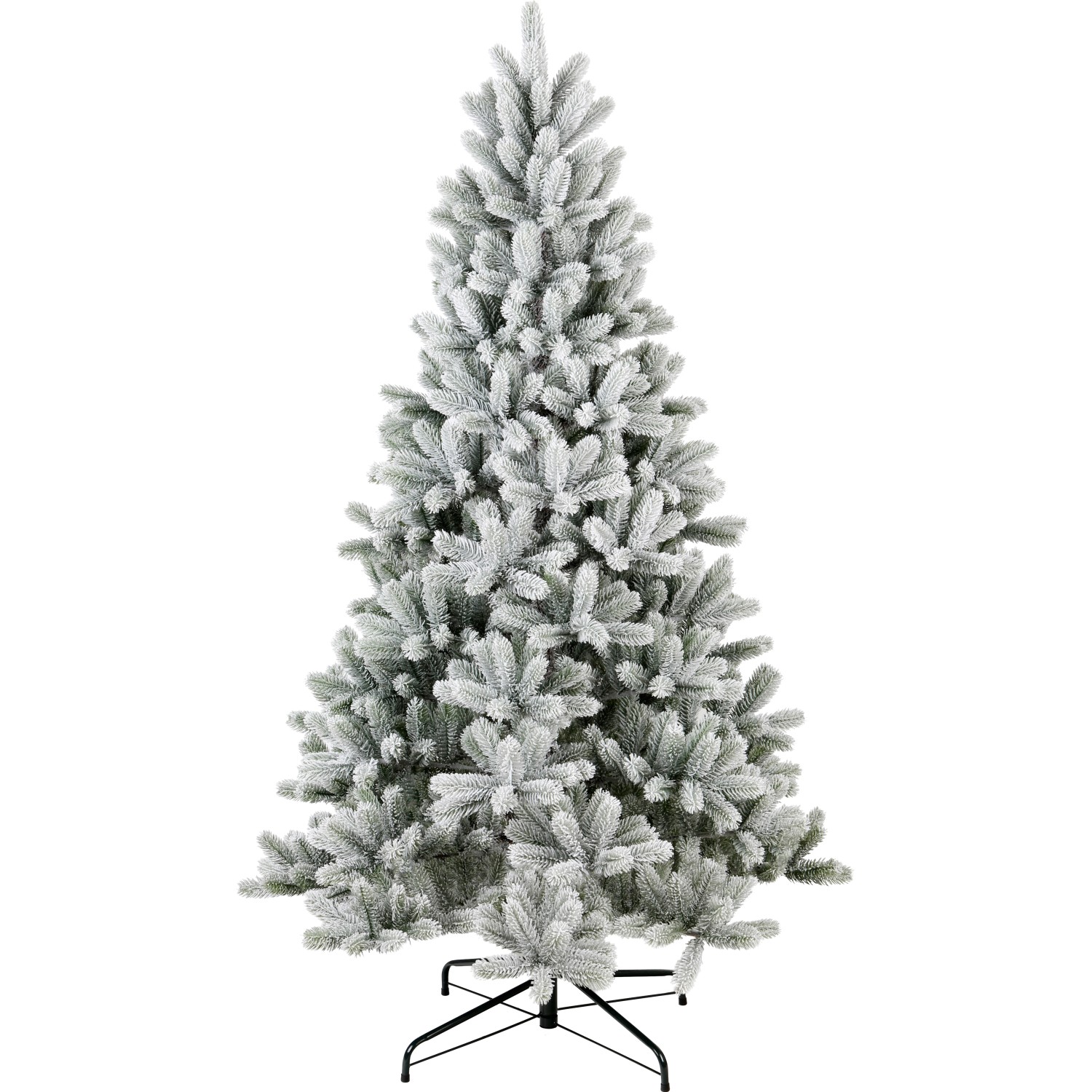 VLC Umělý vánoční stromek jedle NAGANO zasněžená, 922xvětev, pr. 108x180 cm